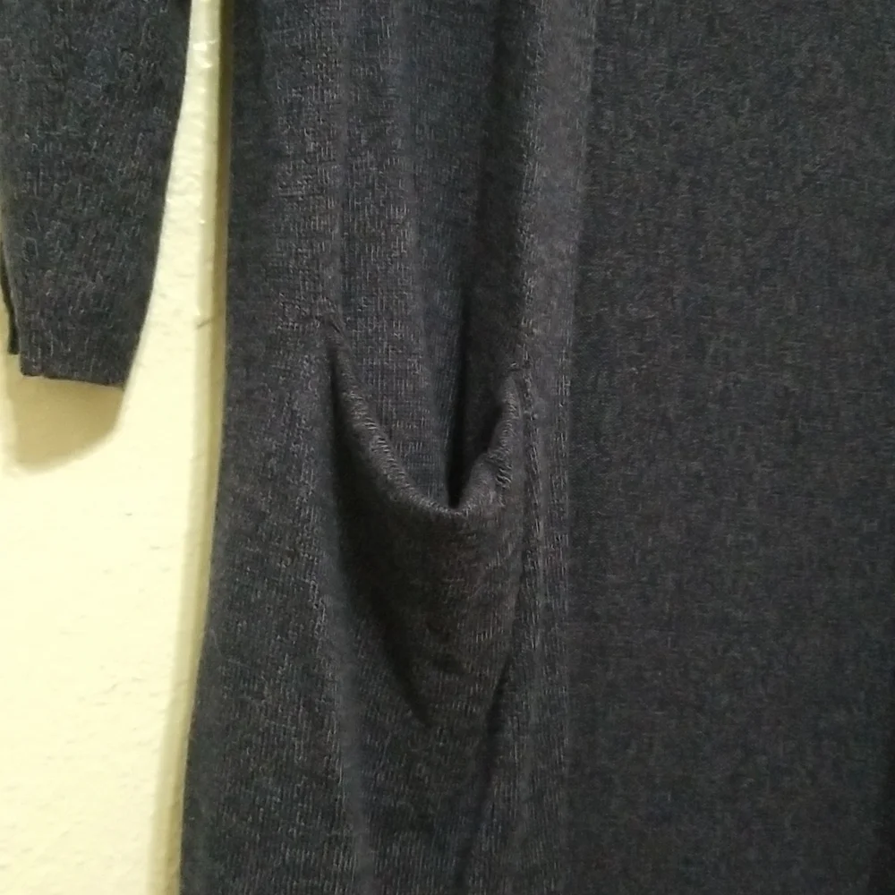 Zara Fancy Collection,  knit wear, color navy blue. - Picture 7 of 8